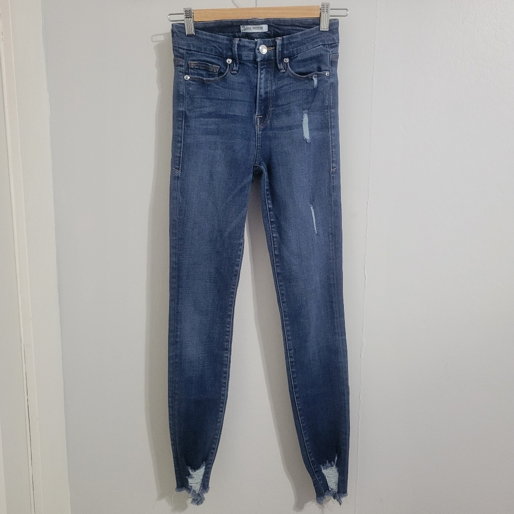 Good American Distressed jeans